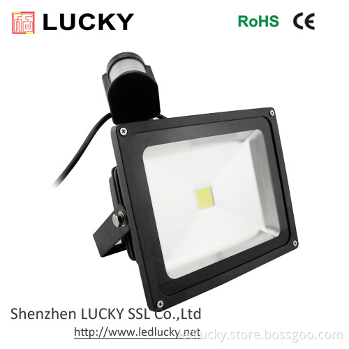 30W LED flood light with sensor